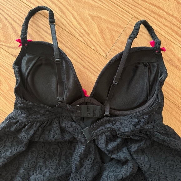 La Senza Black Lace Babydoll - Picture 6 of 7